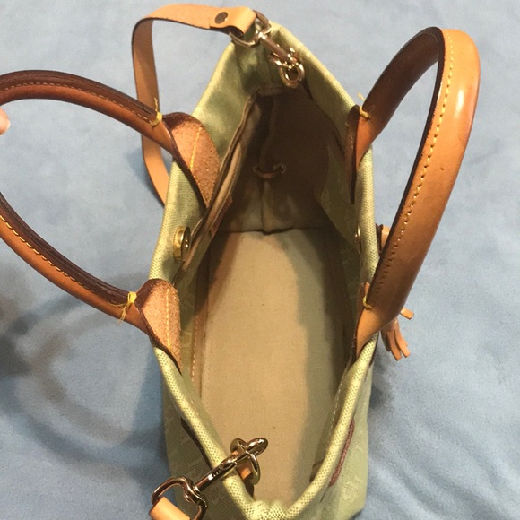 Sea green Dooney & Bourke, Inc Satchel - Picture 5 of 6